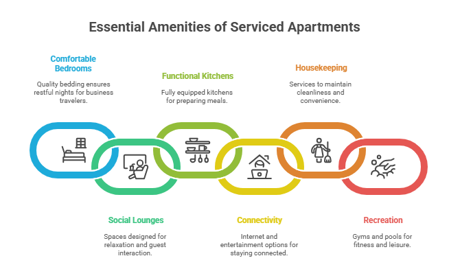 serviced apartments for international travellers